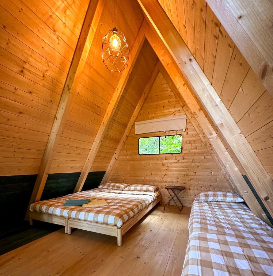 Camping Grondola - Federicofarm ปอนเตรโมลิ ภายนอก รูปภาพ